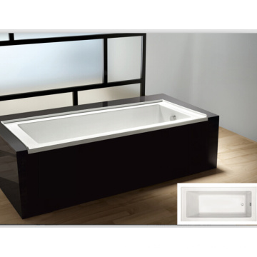 Cupc 60"X30", 32", 66" Drop-in Acrylic Bathtub Manufacturer with File Flange